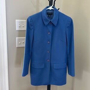 Anne Klein II Blue Women's wool/cashmere/nylon Jacket